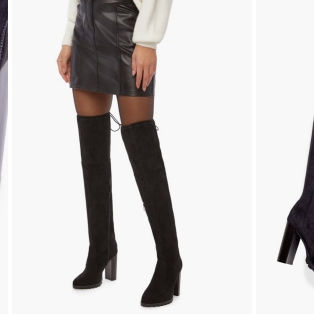 Thigh High Heeled Boots